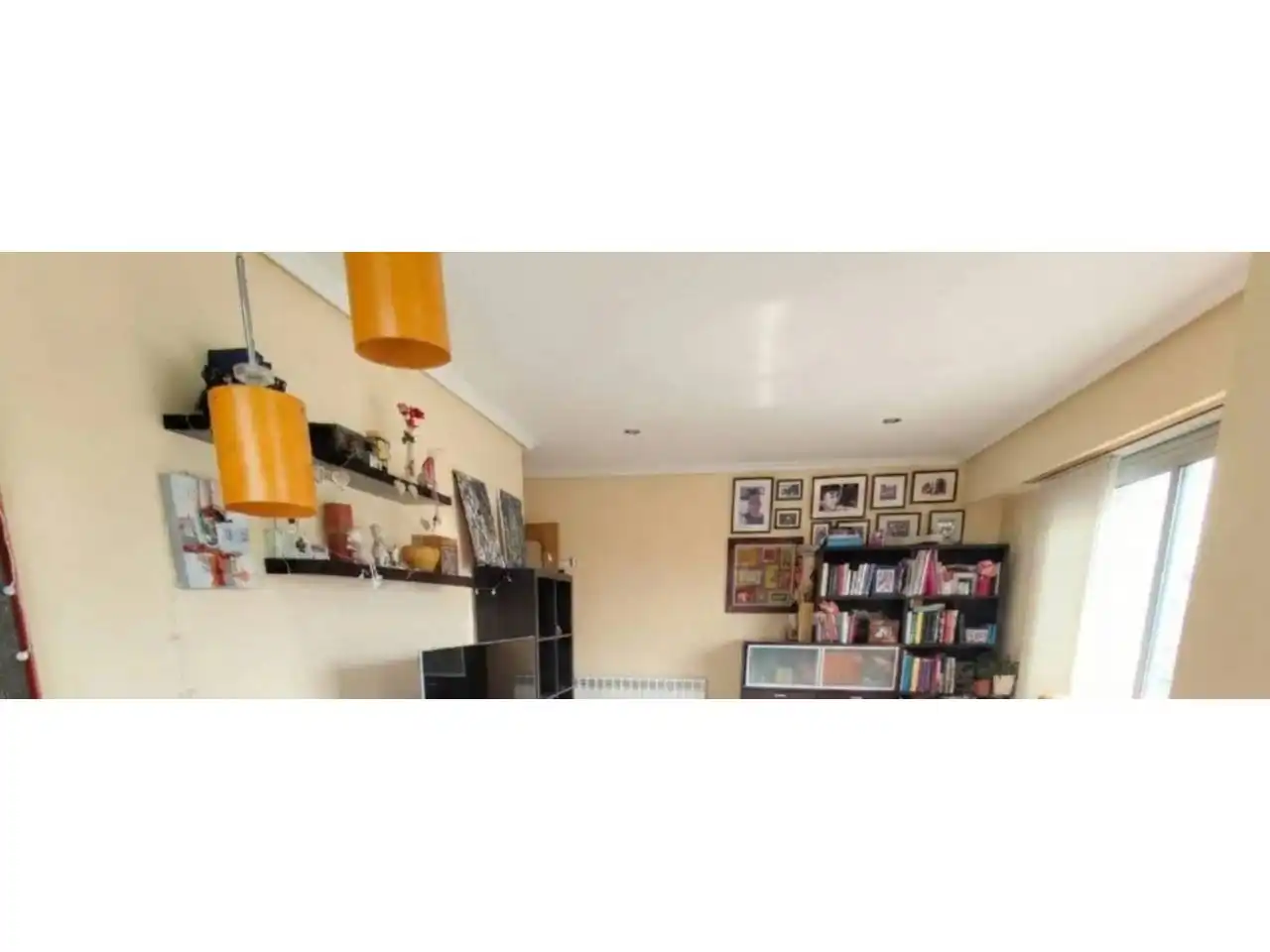 Sala de estar de Piso en venta en Ourense Capital  con Calefacción, Parquet y Amueblado