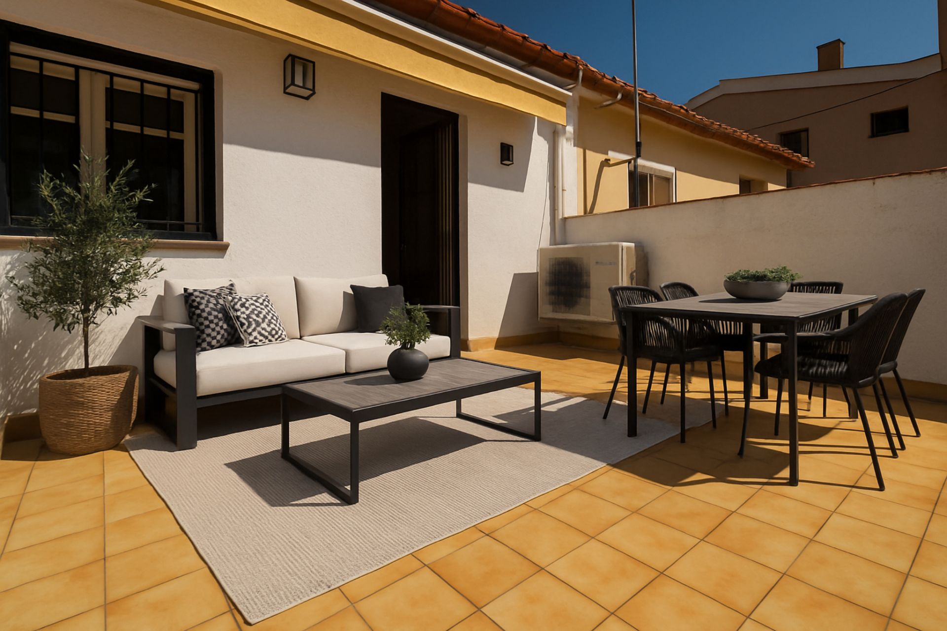 Terrace of House or chalet for sale in  Barcelona Capital  with Air Conditioner, Terrace and Furnished