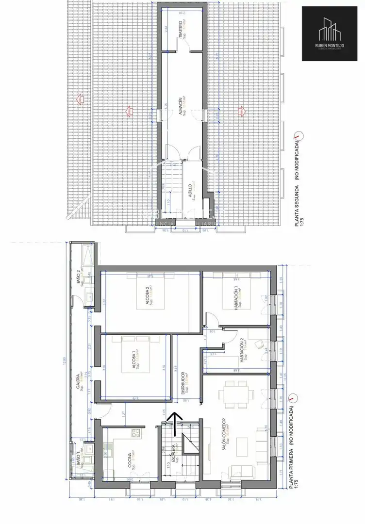Einfamilien-Reihenhaus zur Miete in Salamanca mit Heizung, Terrasse und Abstellraum