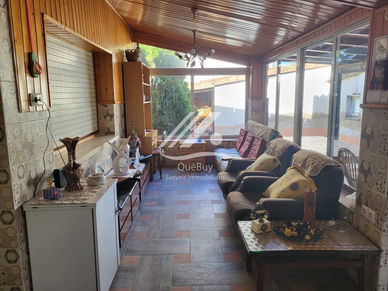 Sala d'estar de Finca rústica en venda en Valls amb Calefacció, Jardí privat i Terrassa