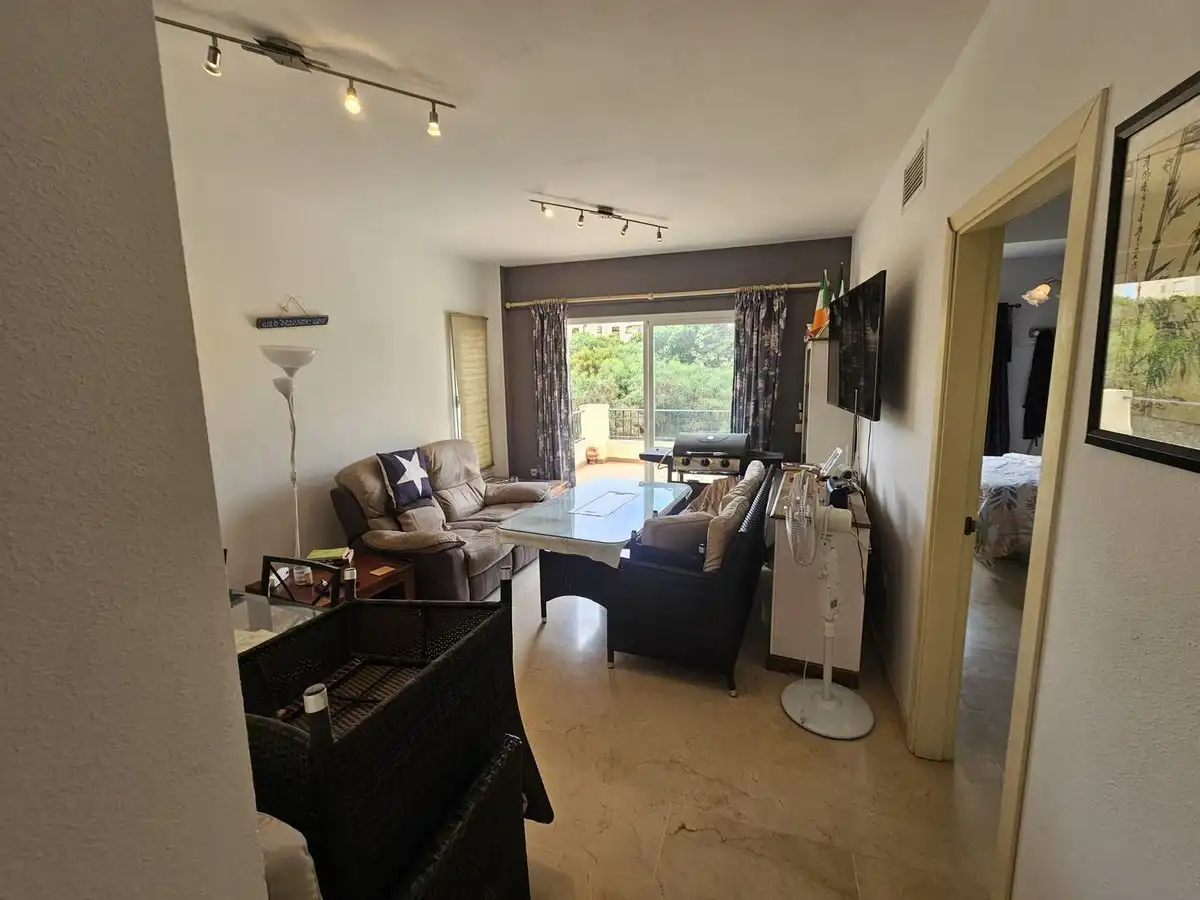 Sala de estar de Apartamento en venta en Mijas con Aire acondicionado, Calefacción y Terraza