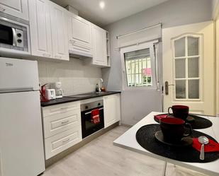 Kitchen of Apartment to rent in  Madrid Capital  with Air Conditioner and Heating