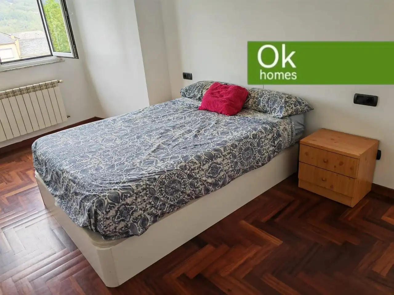 Bedroom of Flat for sale in Baralla  with Heating, Parquet flooring and Storage room