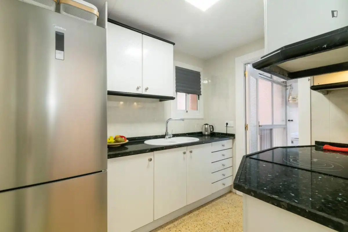 Kitchen of Apartments for share in Concòrdia - Can Rull