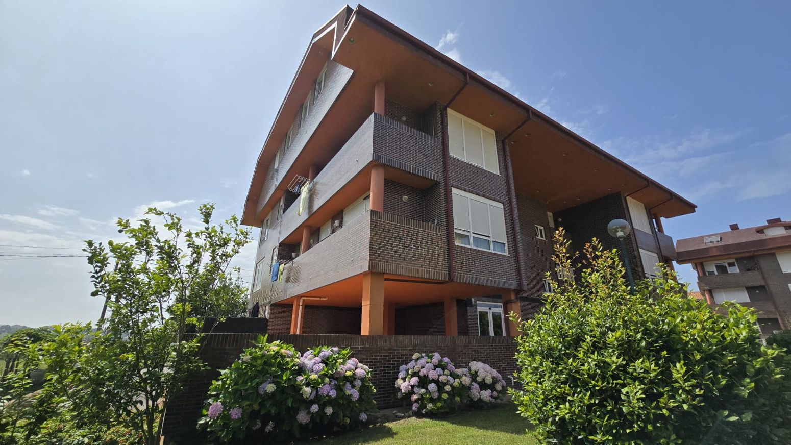 Exterior view of Flat for sale in Suances  with Heating, Private garden and Balcony