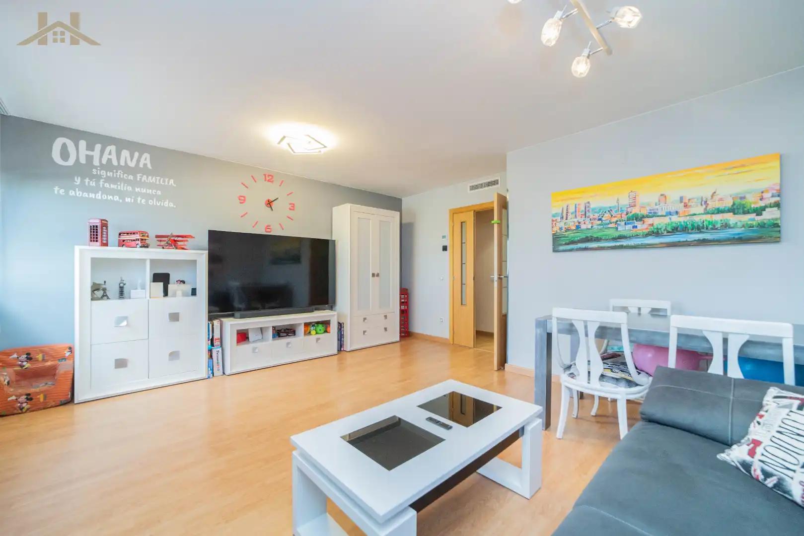 Sala de estar de Piso en venta en Móstoles con Aire acondicionado y Trastero
