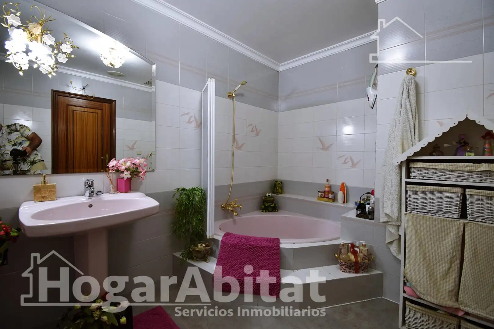 Baño de Casa o chalet en venta en L'Atzúbia con Calefacción, Terraza y Trastero