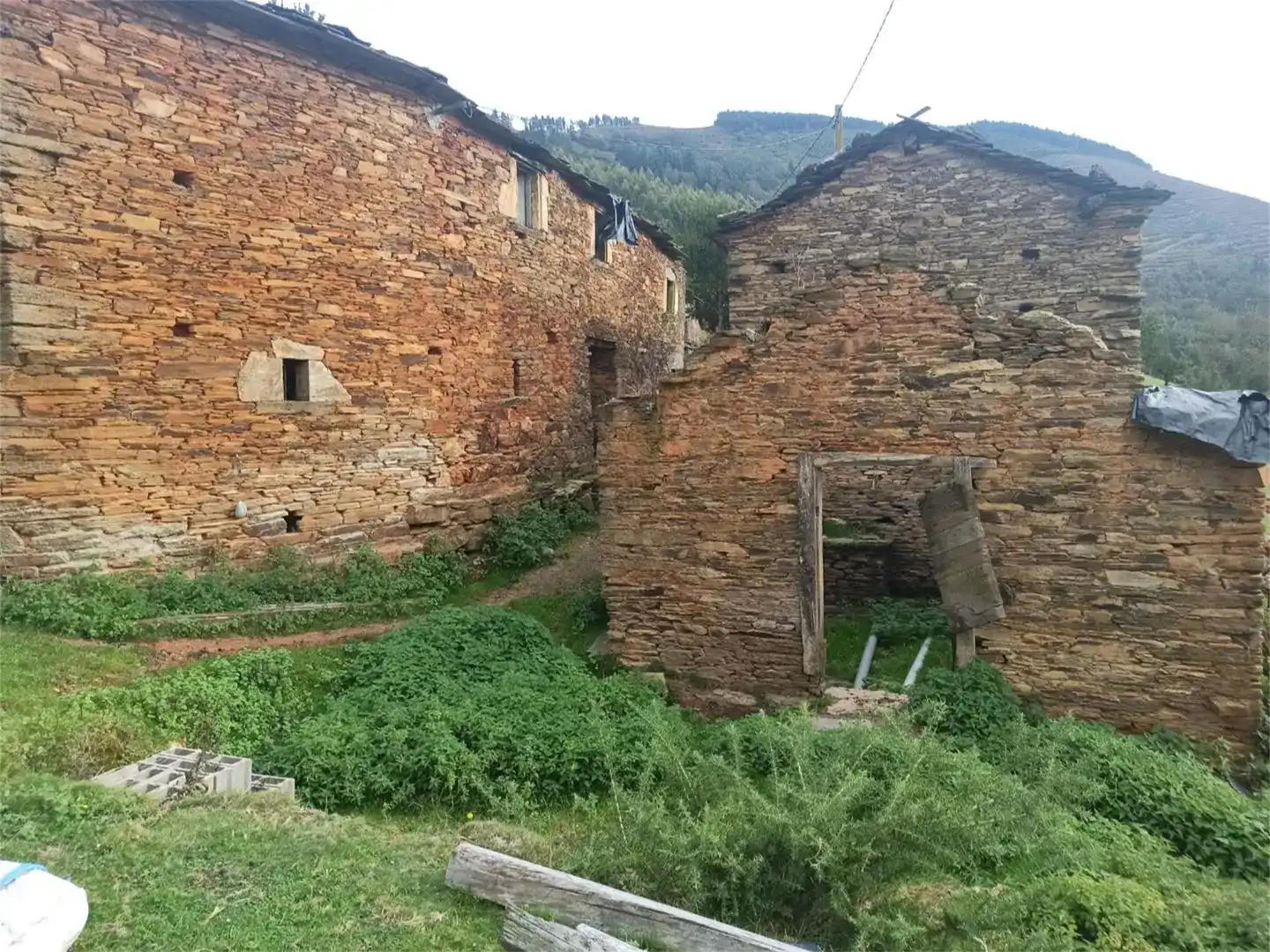 Vista exterior de Finca rústica en venda en A Pontenova  