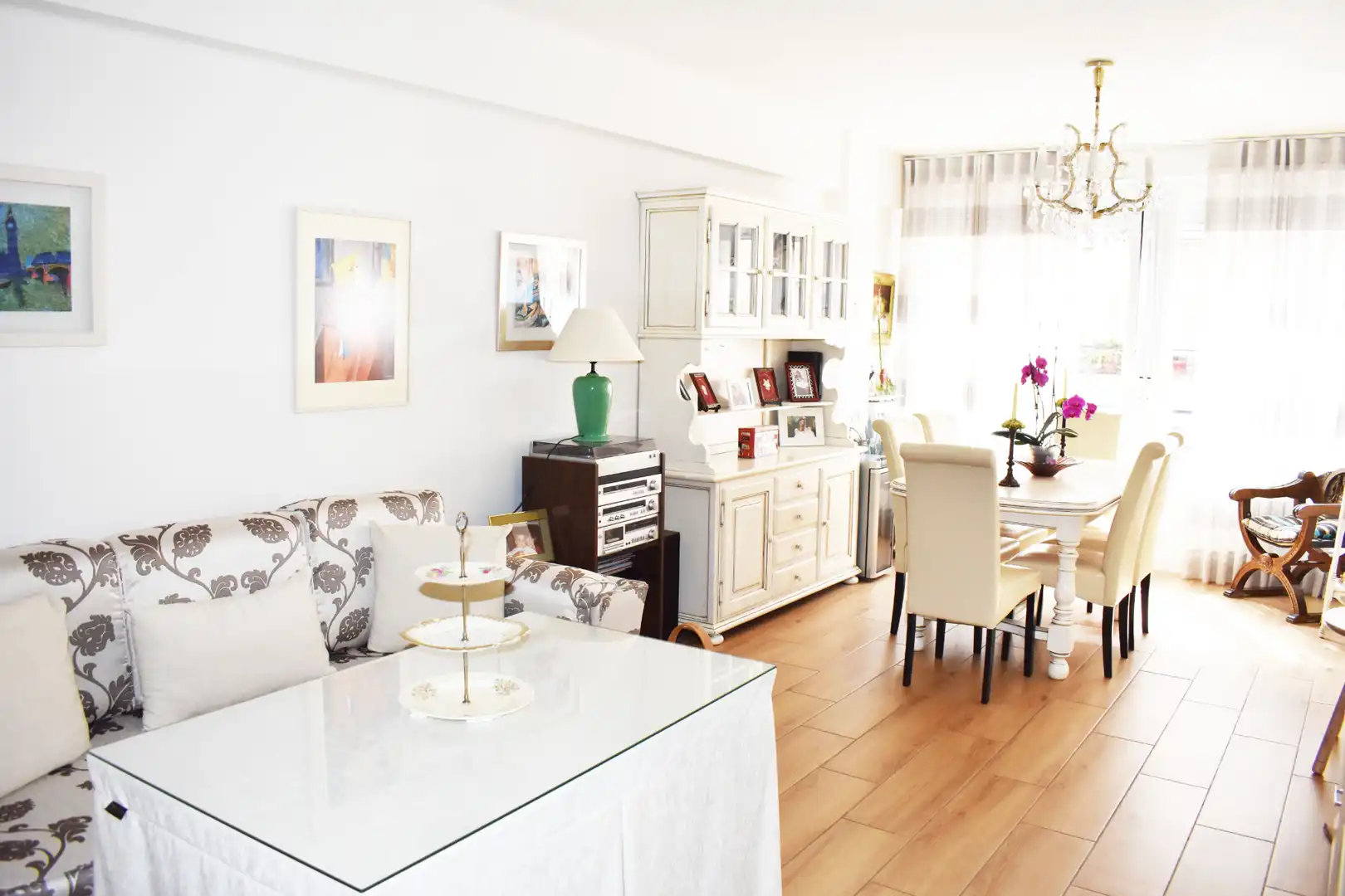 Dining room of Flat for rent in Granada  with Air Conditioner, Heating and Furnished