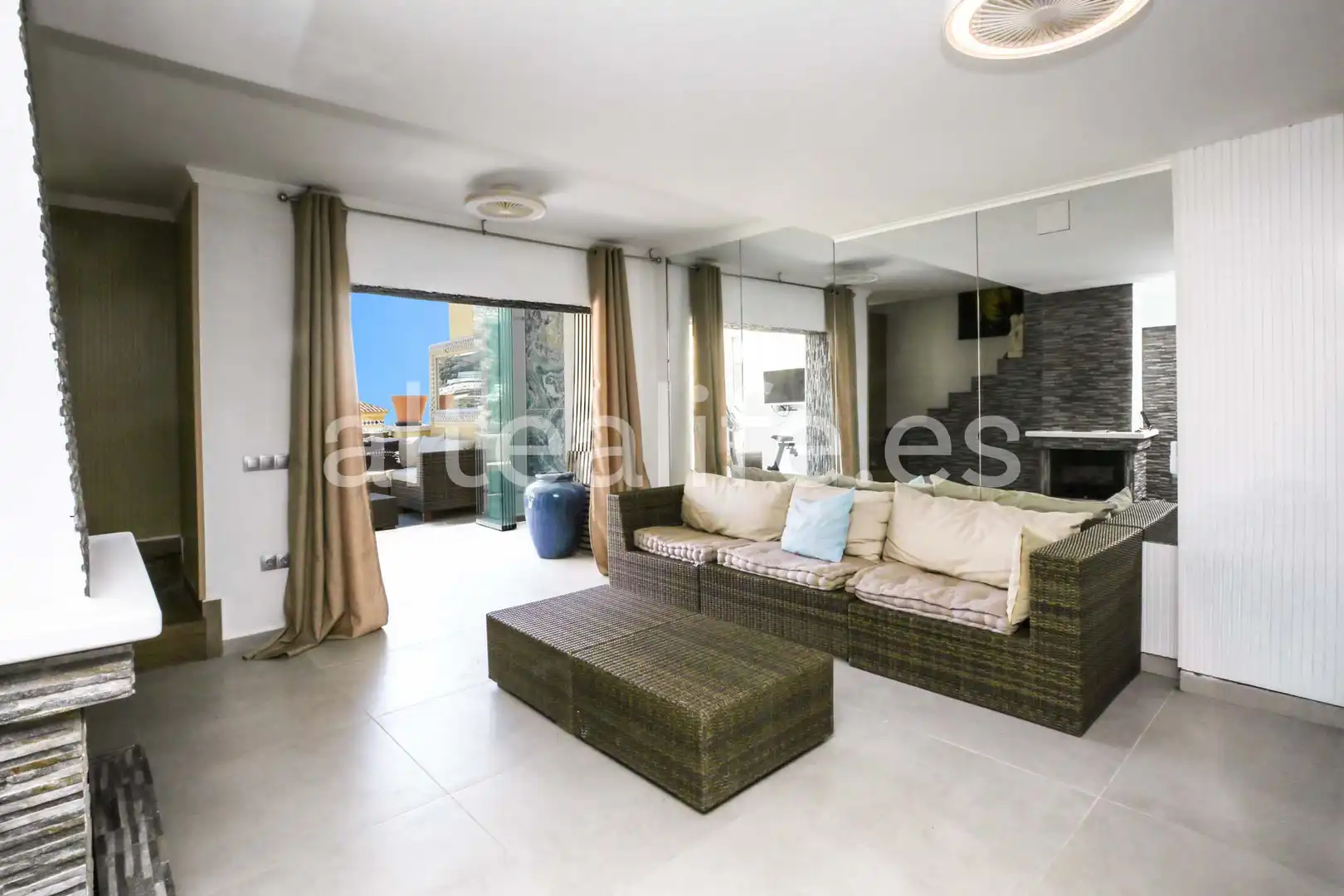 Exterior view of Houses for sale in Altea  with Air Conditioner, Private garden and Terrace