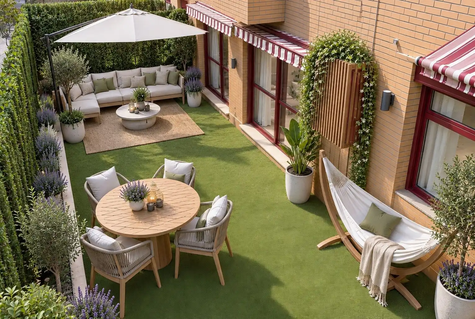 Terrace of Flat for sale in Las Rozas de Madrid  with Air Conditioner, Heating and Private garden