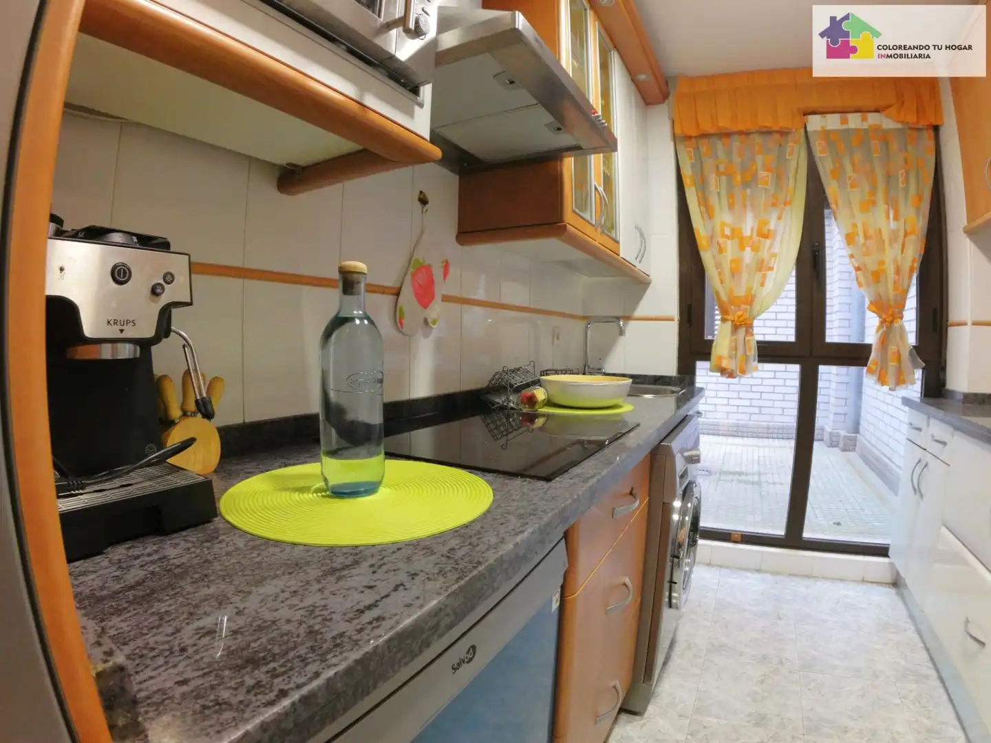 Küche von Wohnung zur Miete in León Capital  mit Heizung, Parkett und Terrasse