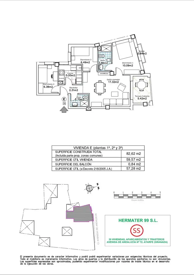 Flat for sale in Atarfe