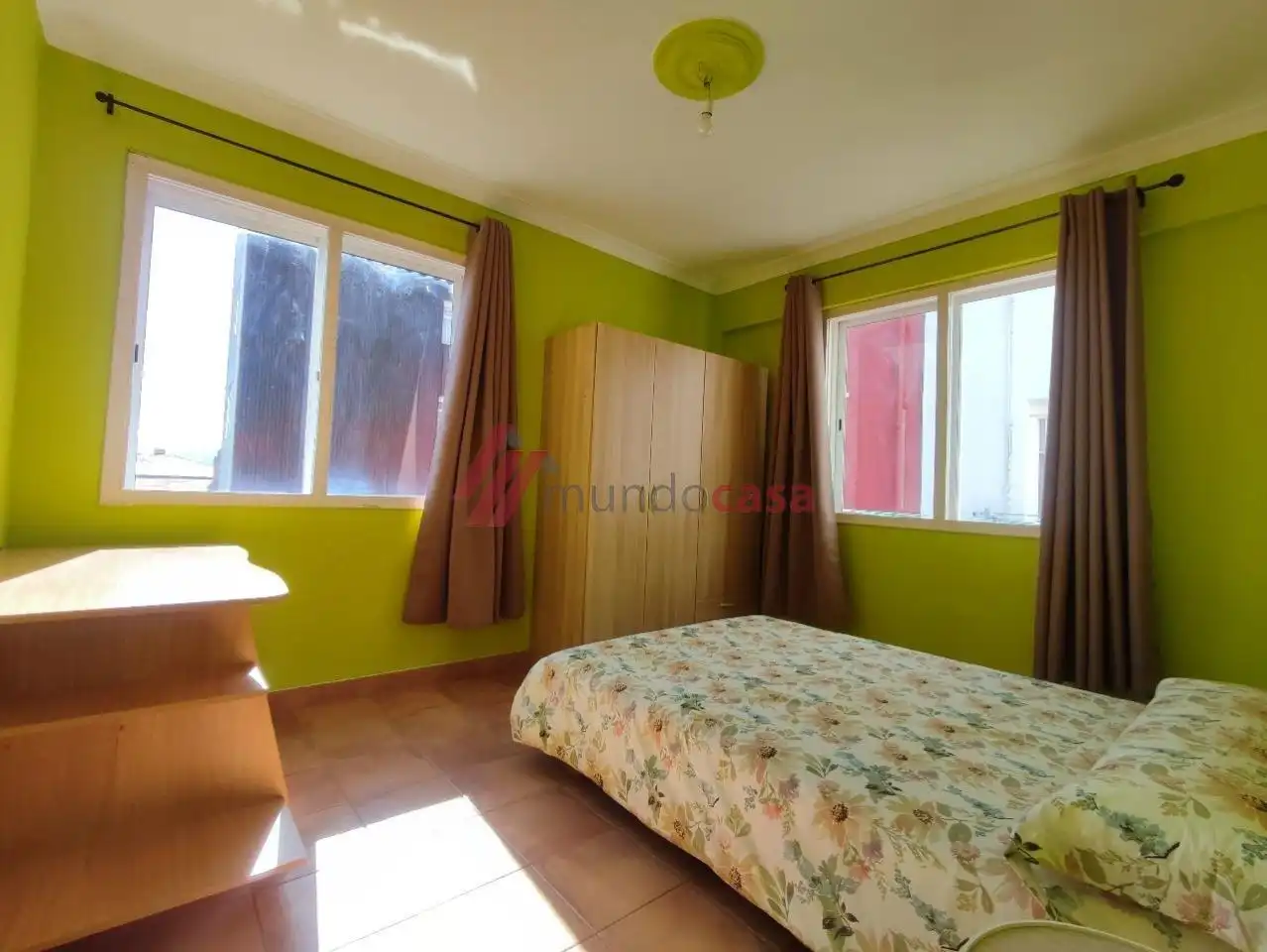 Bedroom of Flat for rent in Mugardos  with Heating, Furnished and Pets allowed