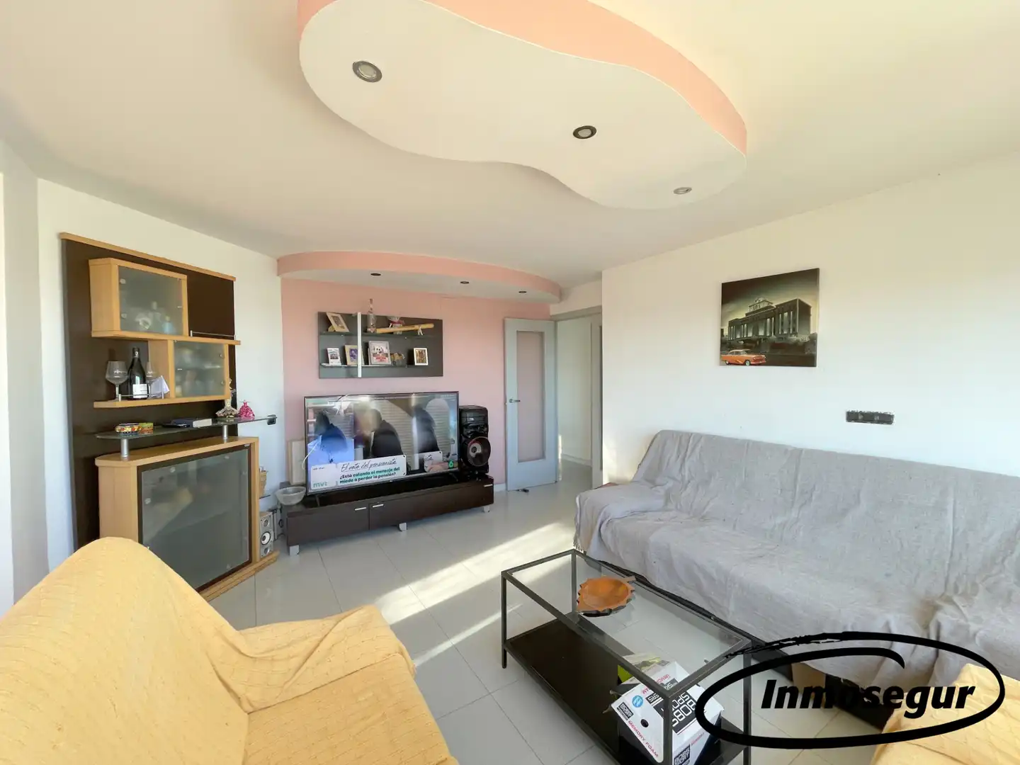 Sala d'estar de Àtic en venda en Centre
