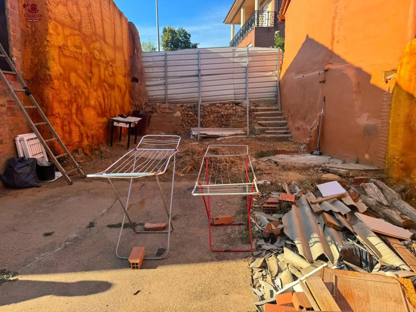 Terrace of Country homes for sale in San Andrés del Rabanedo  with Storage room