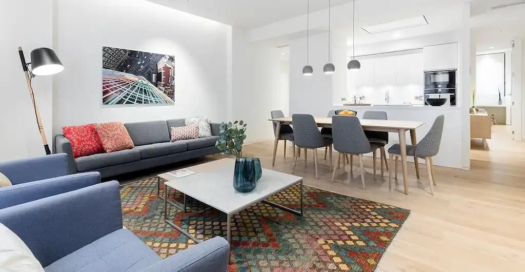 Living room of Flat for rent in Nou Eixample Sud