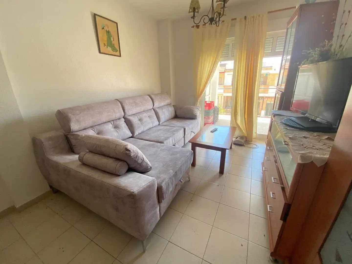 Living room of Apartments for rent in La Antilla  with Air Conditioner and Terrace
