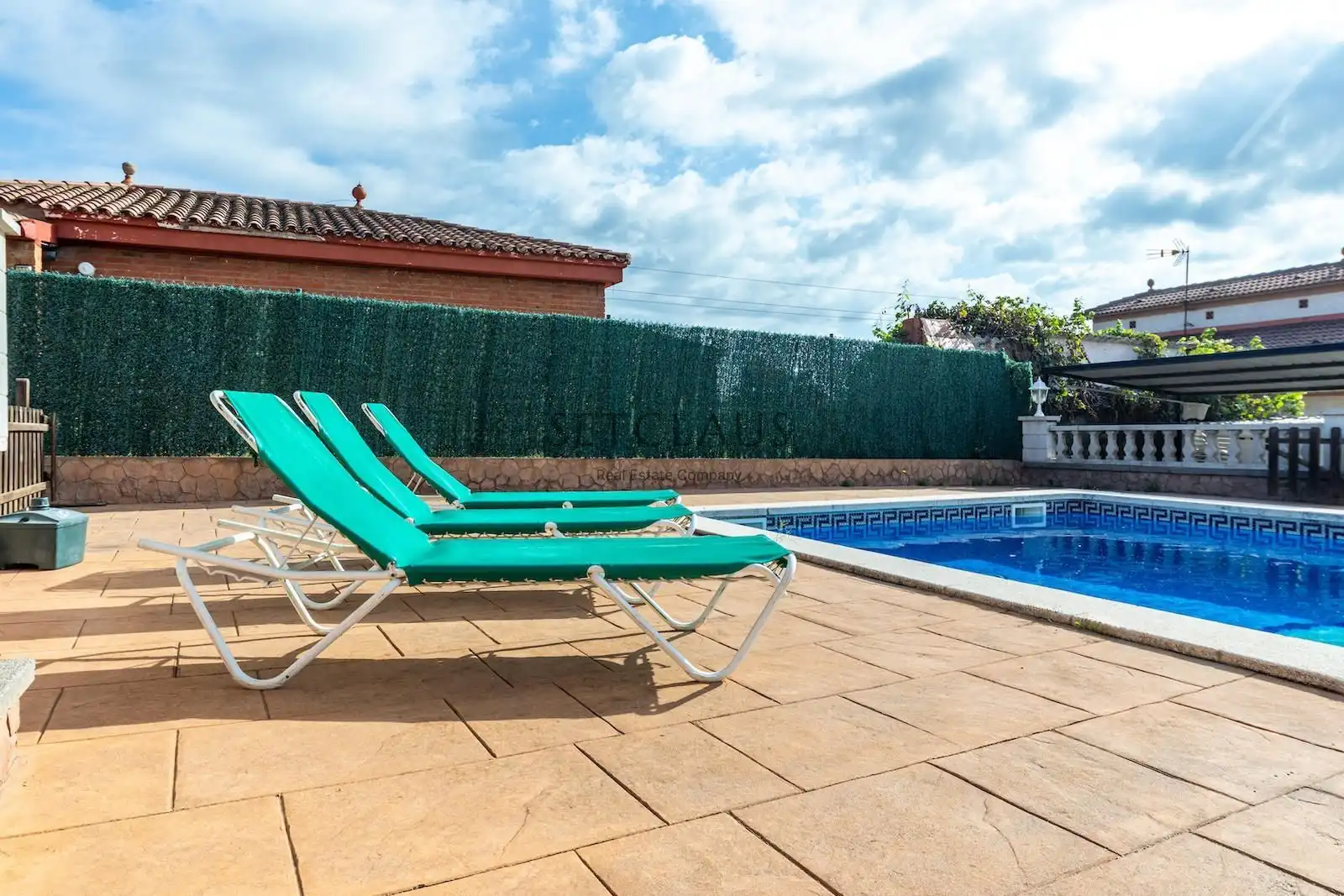 Piscina de Casa o xalet en venda en Fogars de la Selva amb Calefacció, Jardí privat i Terrassa