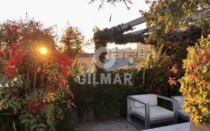 Terrace of Single-family semi-detached for sale in  Madrid Capital  with Air Conditioner, Heating and Private garden