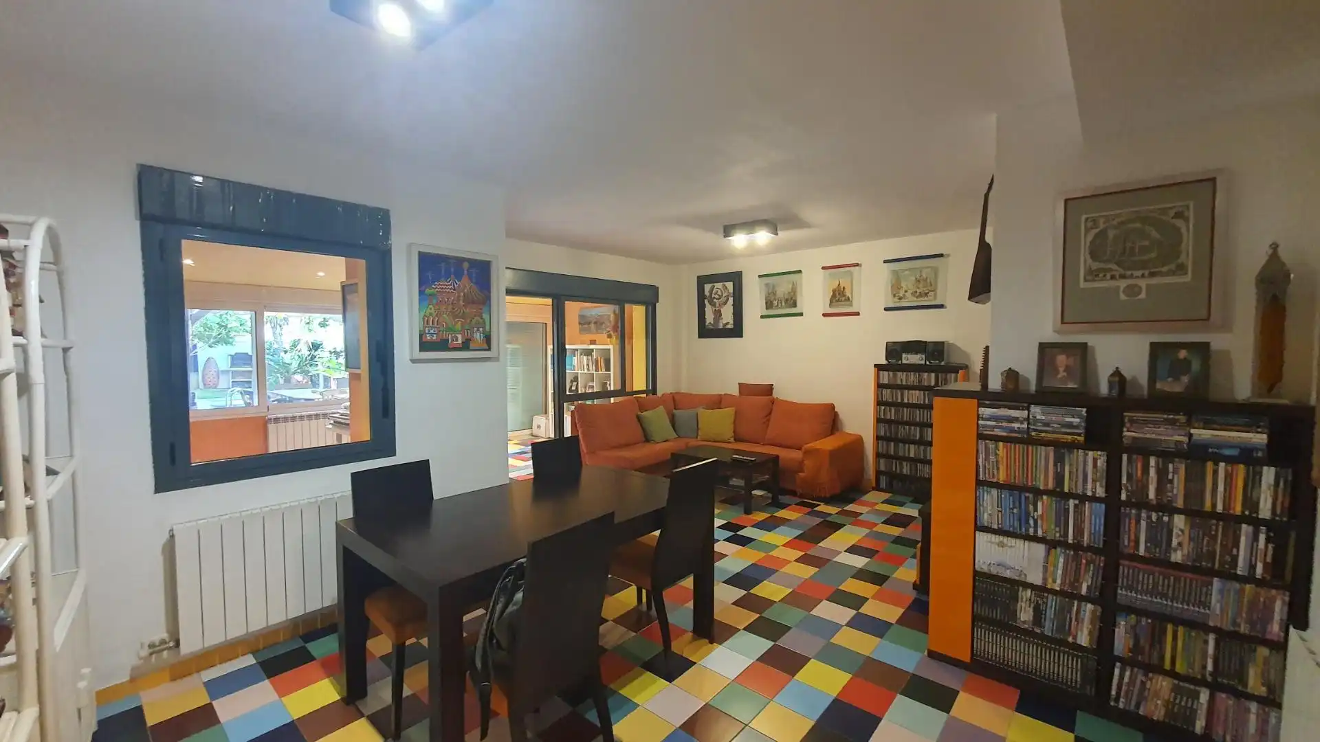 Living room of Detached homes for sale in Canet de Mar  with Air Conditioner, Private garden and Terrace