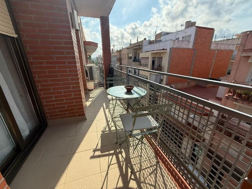 Terrace of Flat for sale in Pineda de Mar  with Air Conditioner, Heating and Parquet flooring