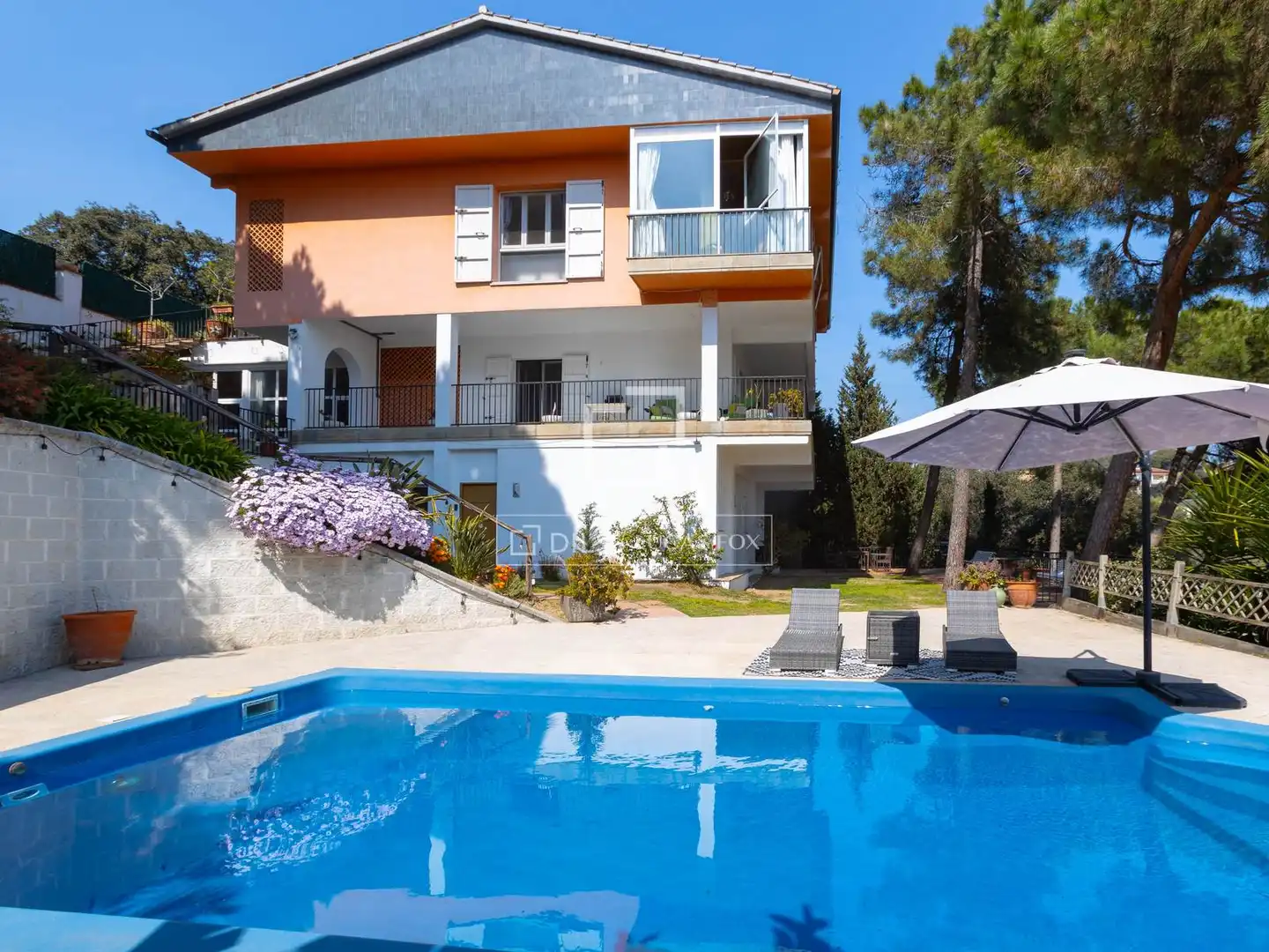 Swimming pool of Houses for sale in Arenys de Mar  with Heating, Private garden and Terrace