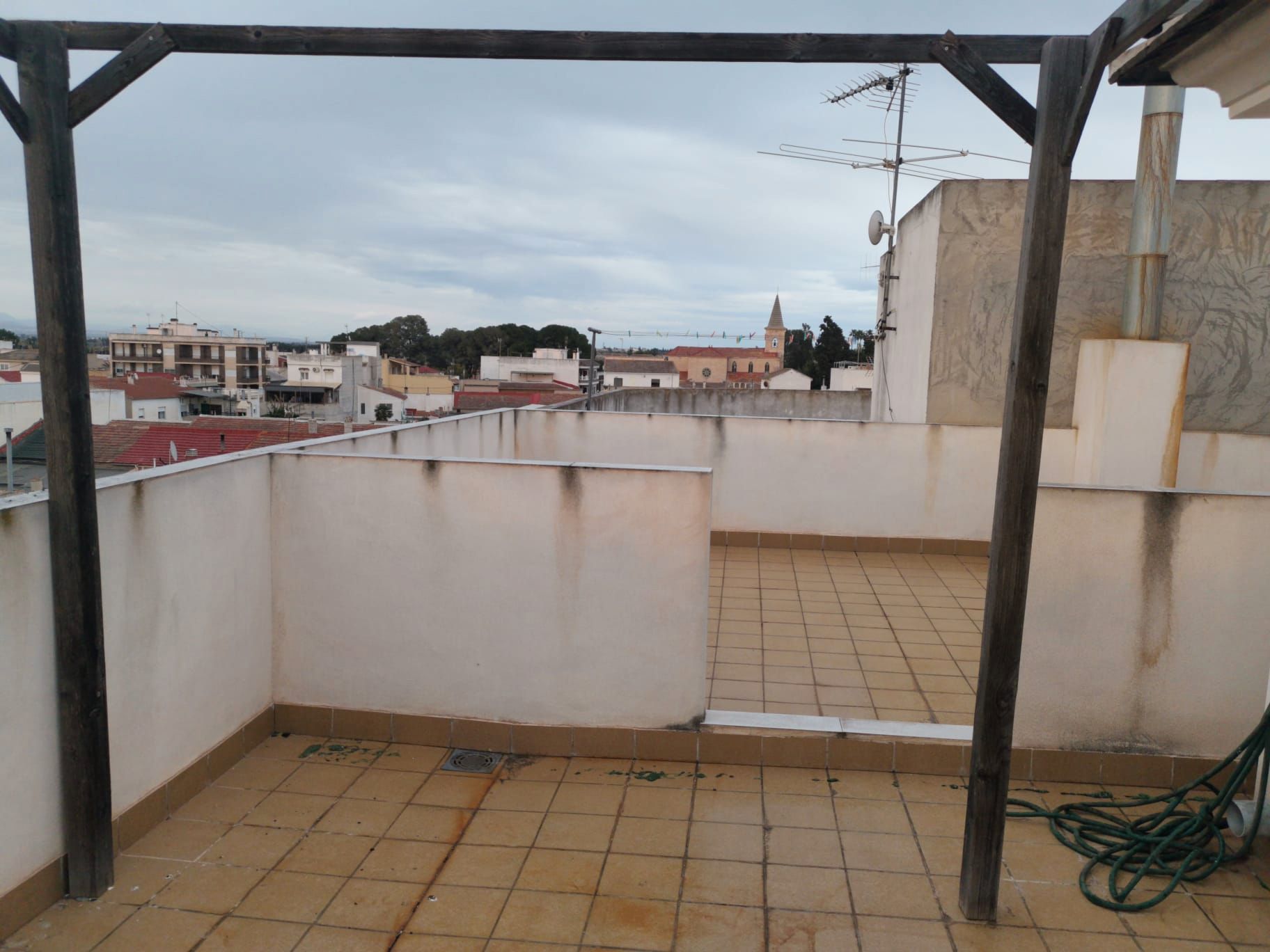 Terrace of Flat for sale in Jacarilla  with Air Conditioner, Furnished and Washing machine