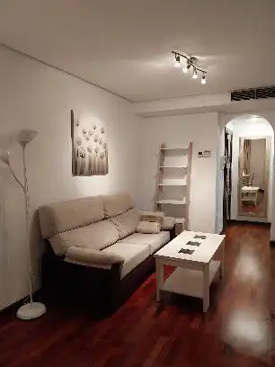 Sala de estar de Apartamento de alquiler en Valdepeñas con Aire acondicionado, Calefacción y Parquet