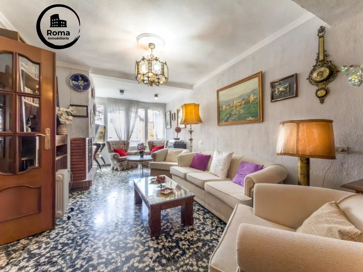 Living room of Houses for sale in Granada  with Terrace