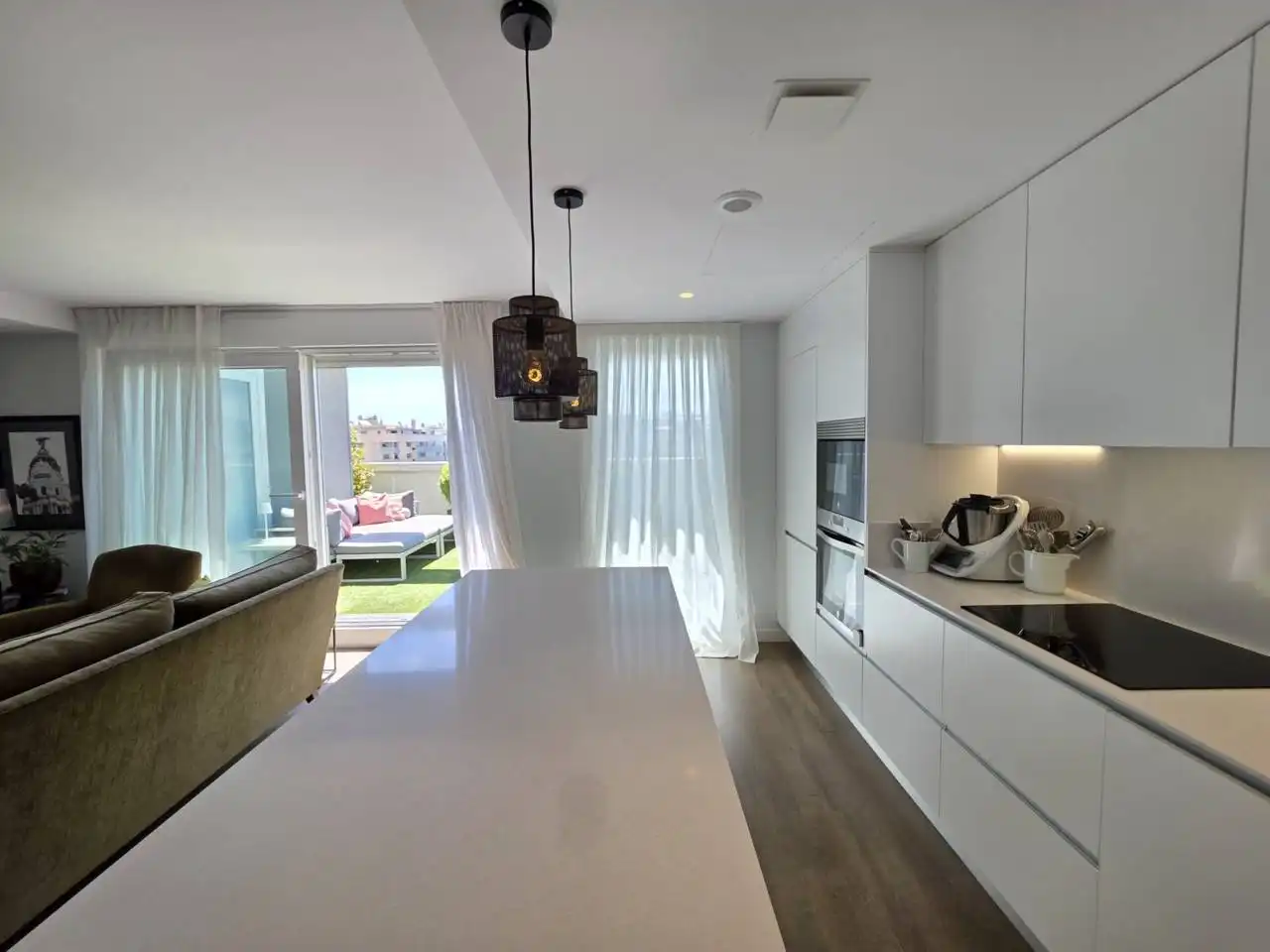 Kitchen of Attic for sale in Zaragoza  with Air Conditioner, Heating and Parquet flooring