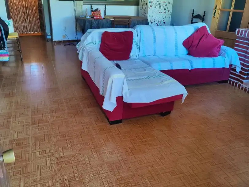 Sala de estar de Casa o chalet en venta en Peñascosa con Jardín privado, Terraza y Amueblado