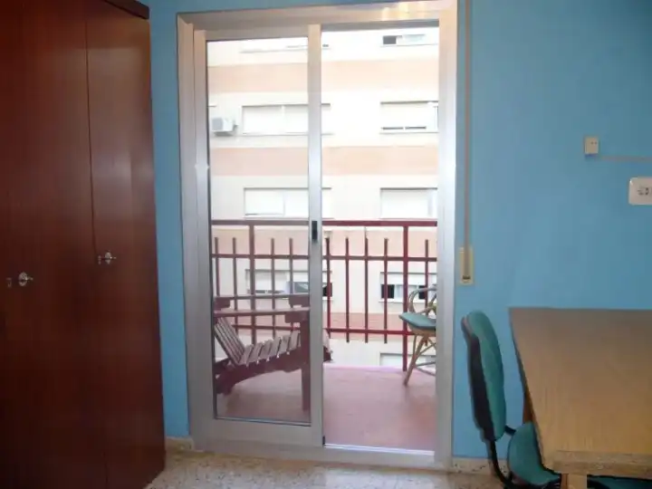 Balcony of Flat for rent in Valencia  with Air Conditioner, Heating and Furnished