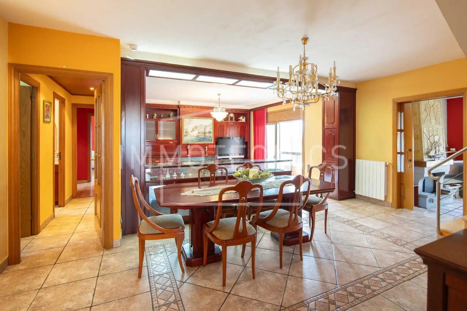 Comedor de Casa o chalet en venta en Lliçà de Vall con Aire acondicionado, Jardín privado y Terraza