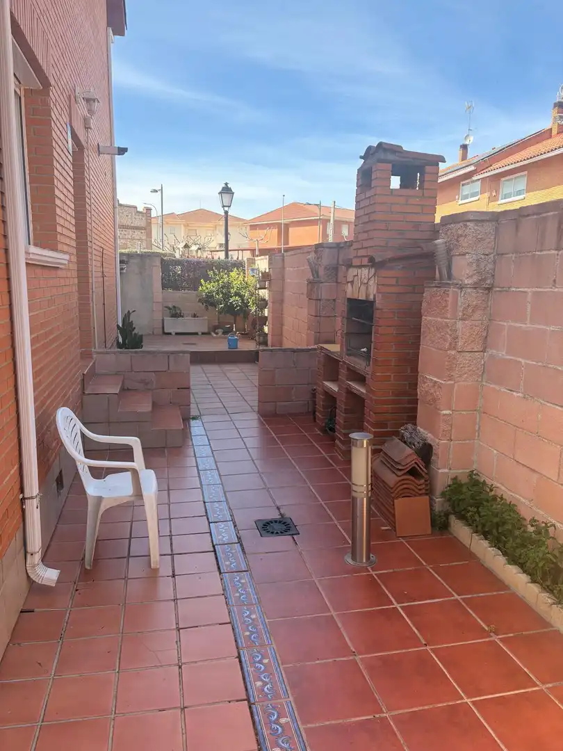 Terrace of Detached homes for sale in Villa del Prado  with Heating, Private garden and Storage room