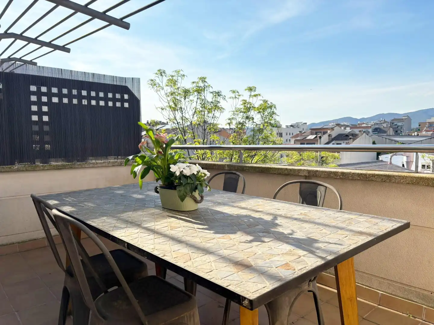 Terraza de Piso en venta en Cardedeu con Aire acondicionado, Calefacción y Jardín privado