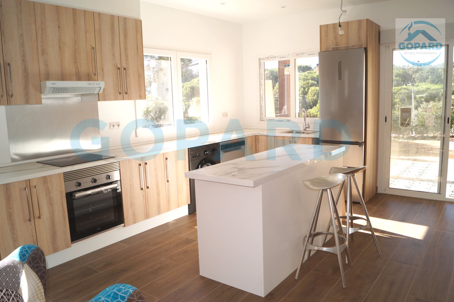 Kitchen of Flat to rent in Valdemorillo  with Heating, Private garden and Terrace