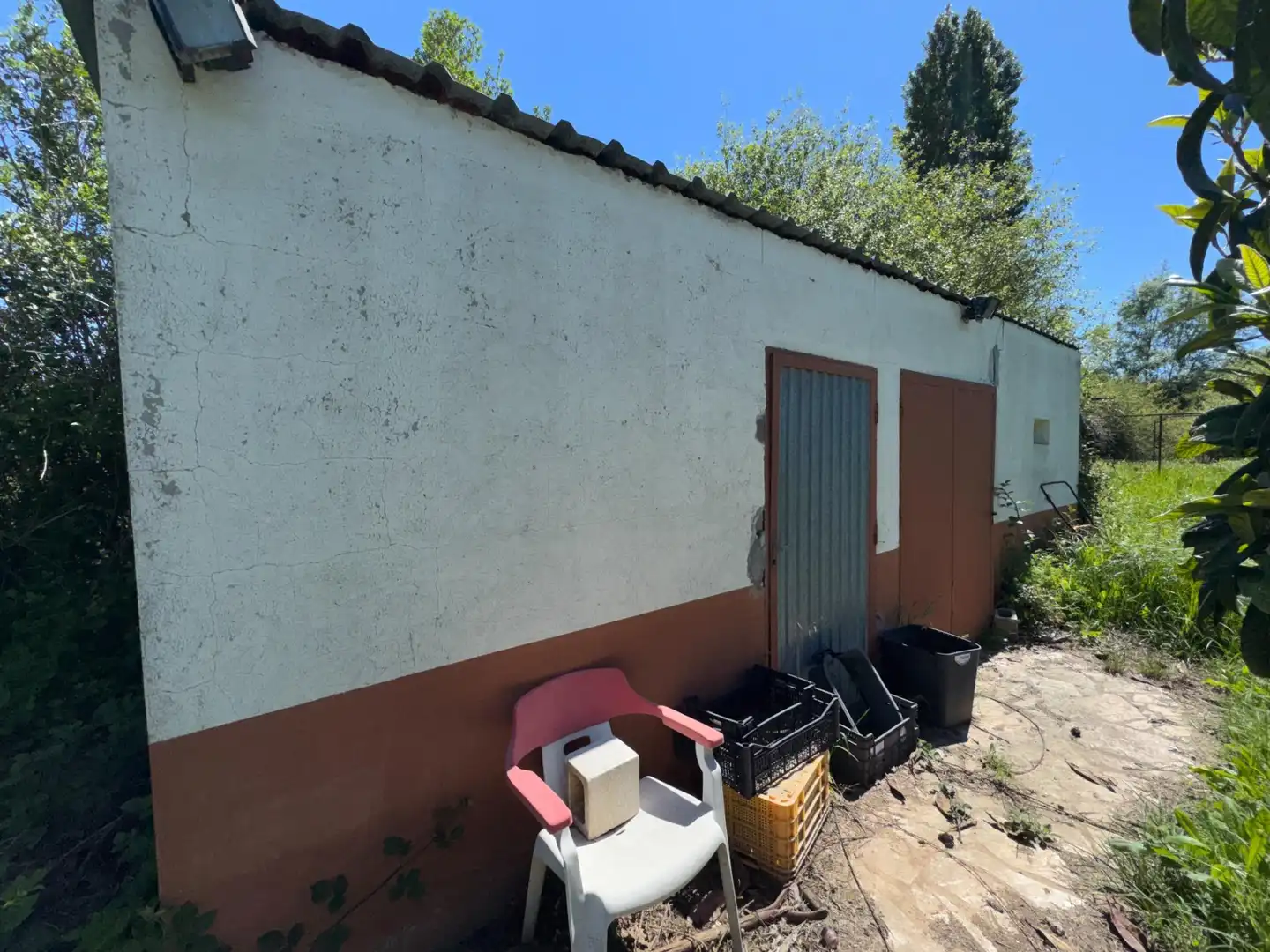 Vista exterior de Casa o chalet en venta en Ponferrada con Jardín privado y Piscina