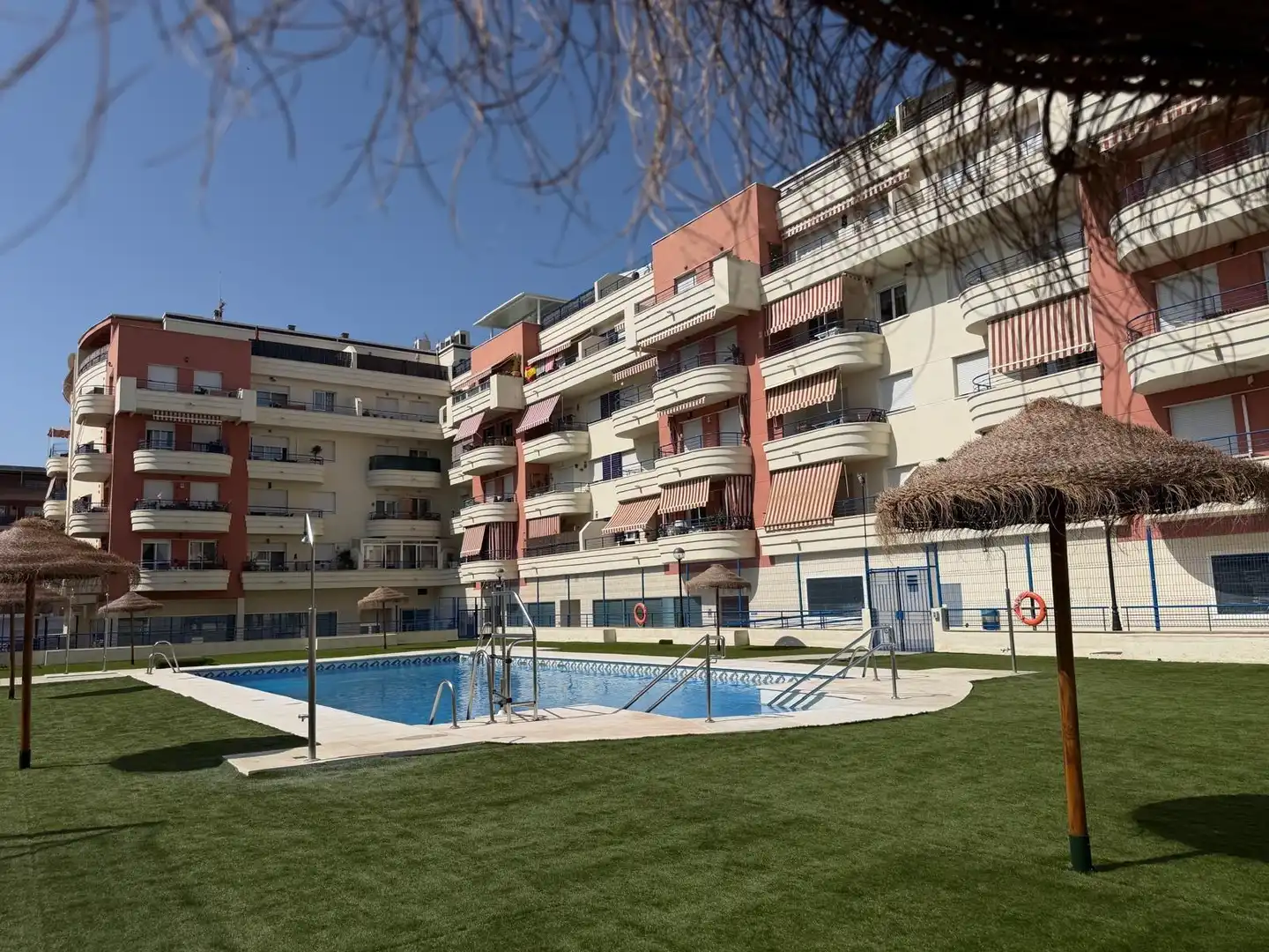 Exterior view of Apartments for sale in Mijas  with Private garden, Furnished and Community pool