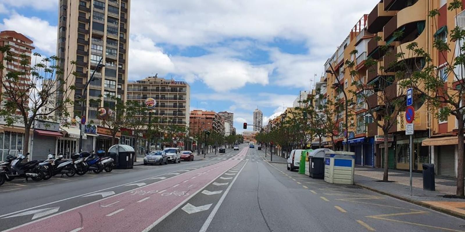 Vista exterior de Local de lloguer en Benidorm