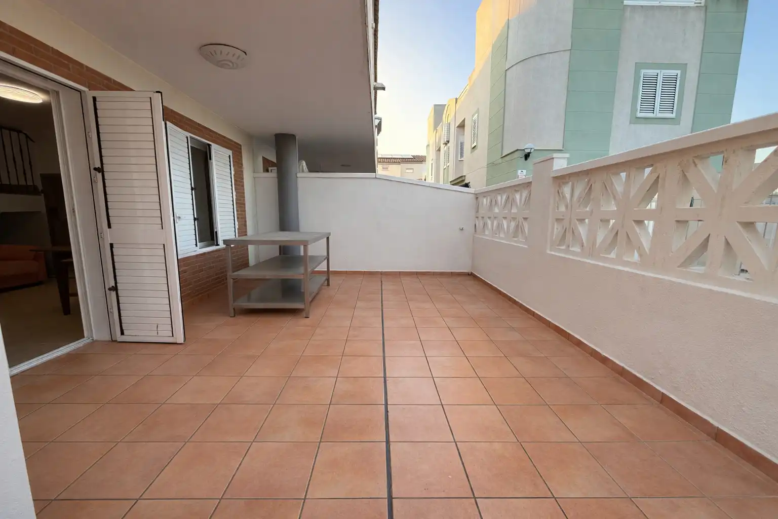 Terraza de Casa adosada de alquiler en Moncofa con Terraza, Horno y Lavadora