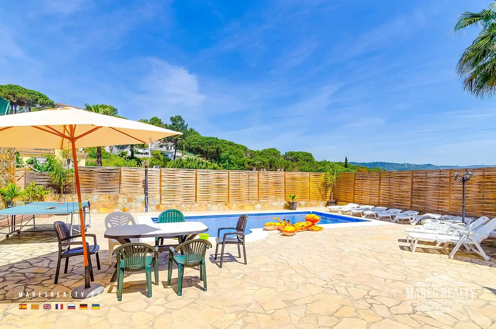 Jardí de Casa o xalet en venda en Lloret de Mar amb Aire condicionat, Calefacció i Jardí privat