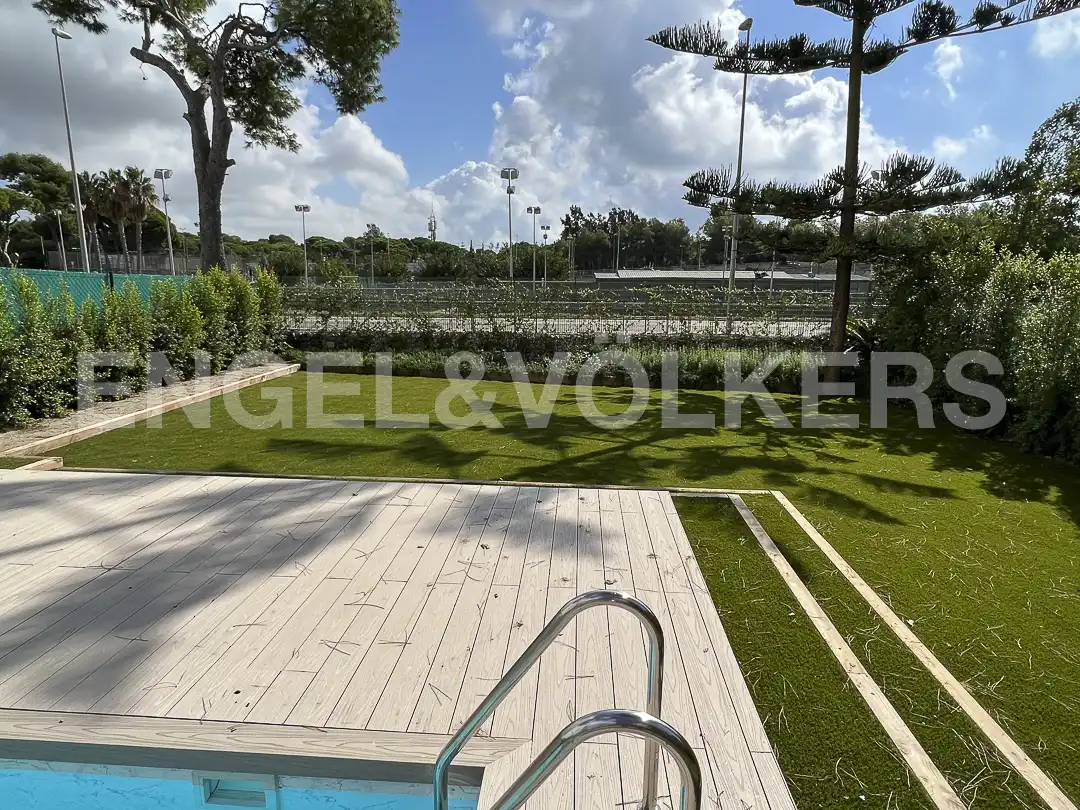 Terrasse von Haus oder Chalet zur Miete in Gavà mit Klimaanlage, Heizung und Privatgarten