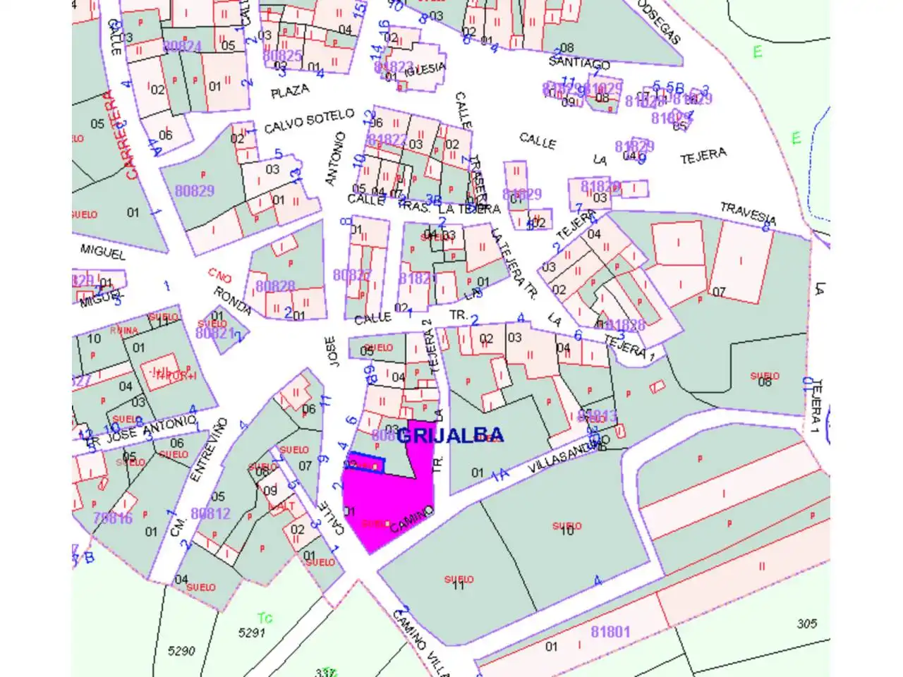 Terreno en venta en Grijalba