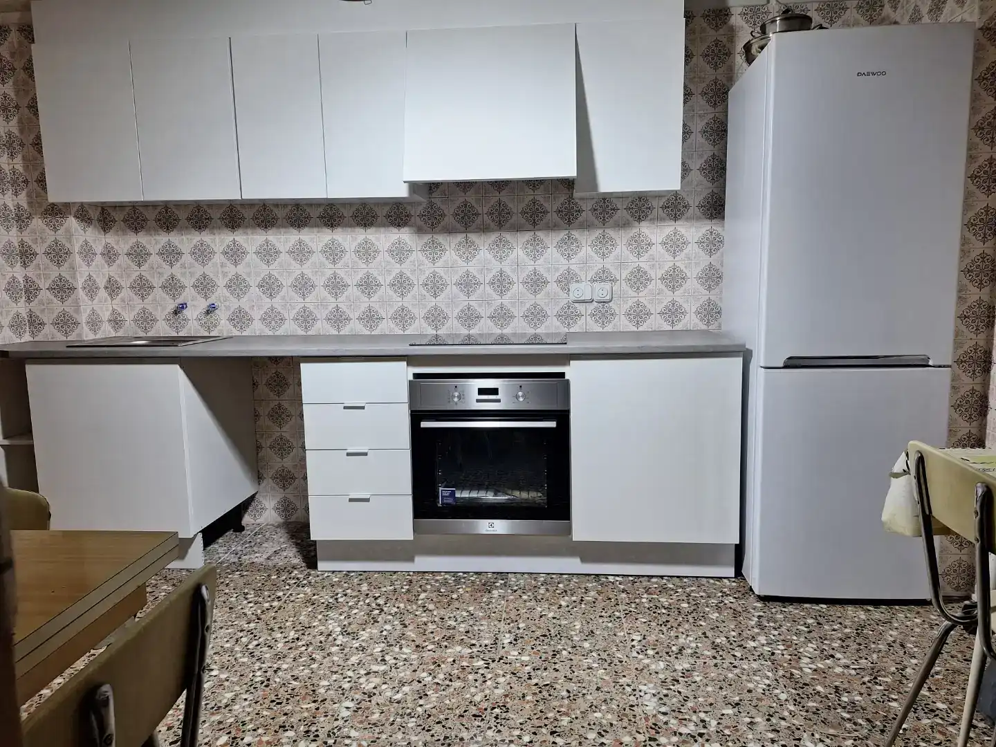 Kitchen of Flat for rent in Elche / Elx  with Furnished, Oven and Washing machine