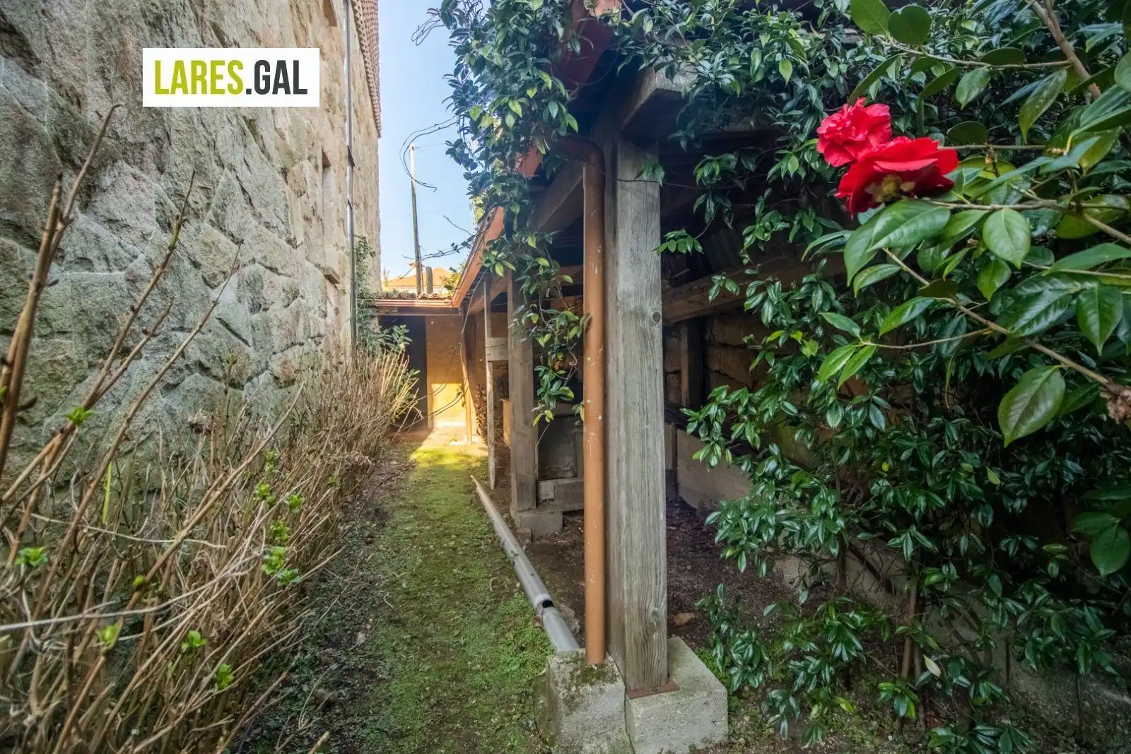 Jardí de Casa o xalet de lloguer en Moaña amb Calefacció, Terrassa i Moblat