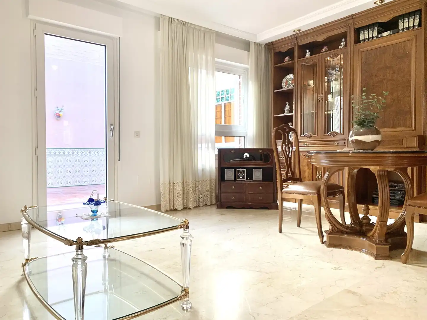 Sala de estar de Casa adosada de alquiler en Alcobendas con Aire acondicionado, Calefacción y Terraza