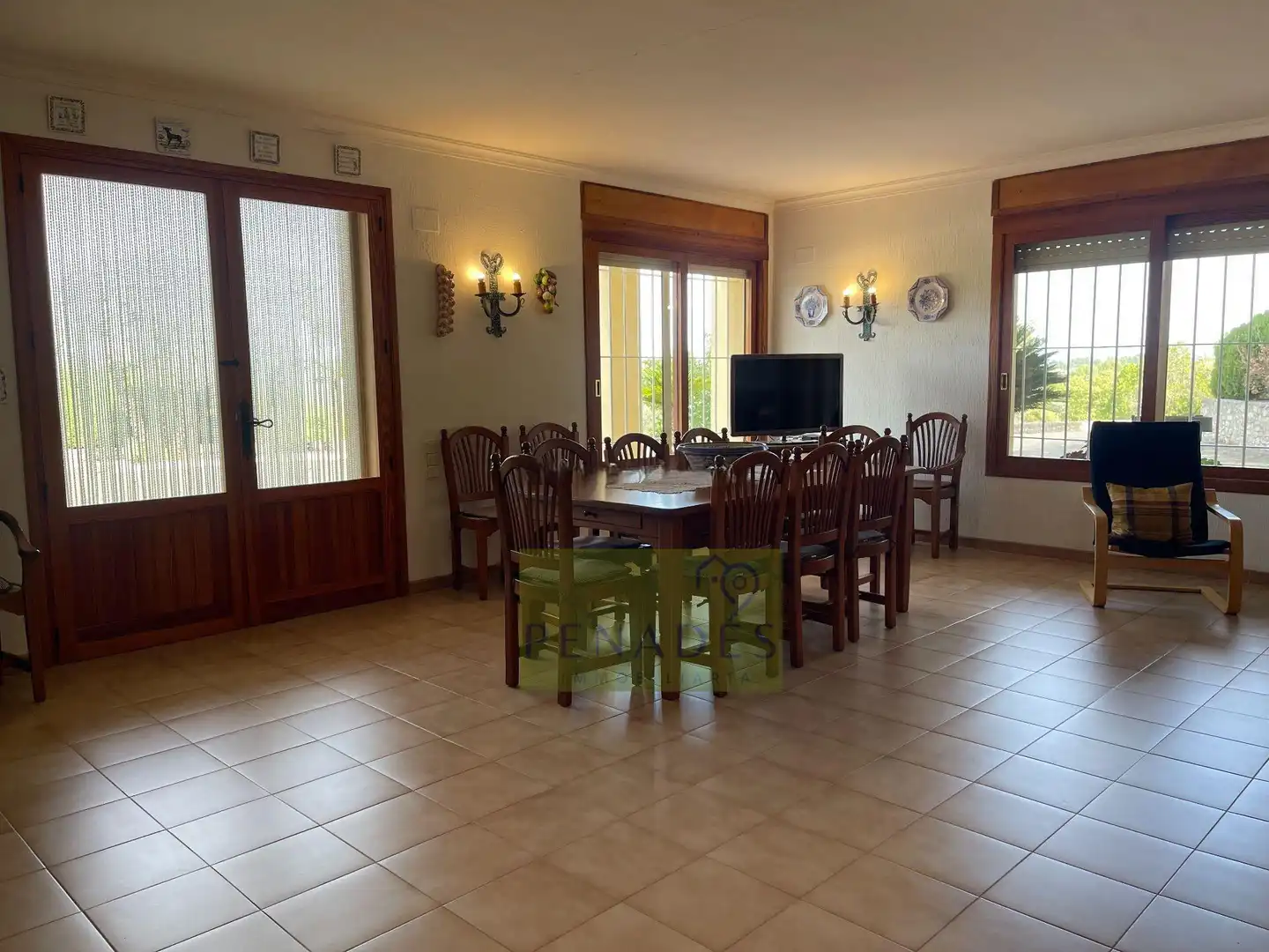 Comedor de Casa o chalet en venta en Ontinyent con Jardín privado, Terraza y Trastero