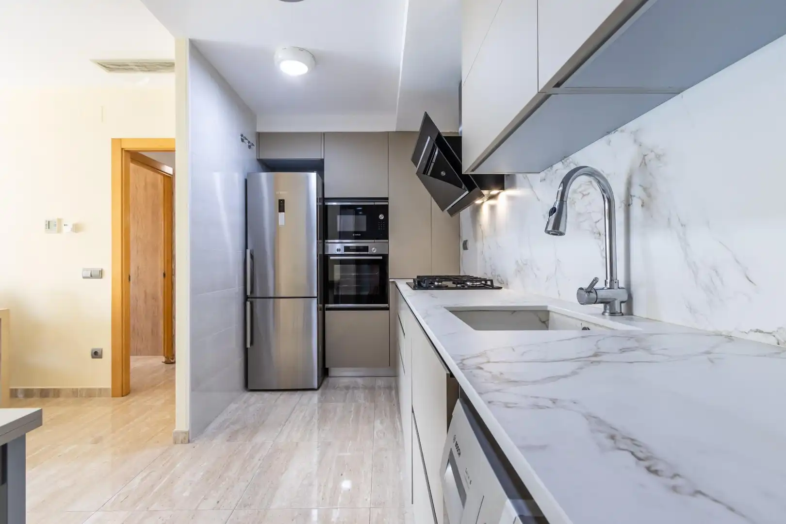Cocina de Piso en venta en Sabadell con Aire acondicionado, Calefacción y Terraza