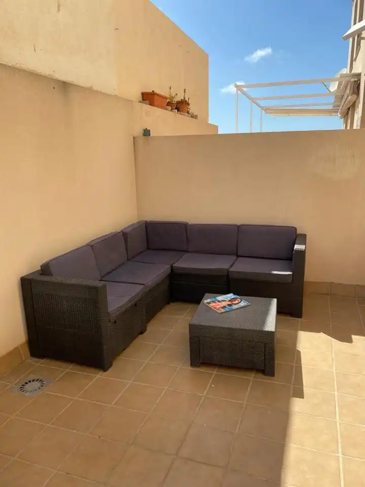 Terraza de Planta baja de alquiler en Cuevas del Almanzora con Aire acondicionado, Terraza y Amueblado